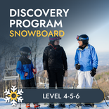 Discovery Program Snowboard -Level 4,5,6-11am Sunday