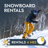 Snowboard Rentals - 4 Hour