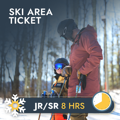 Ski Ticket 8 Hour Jr/Sr