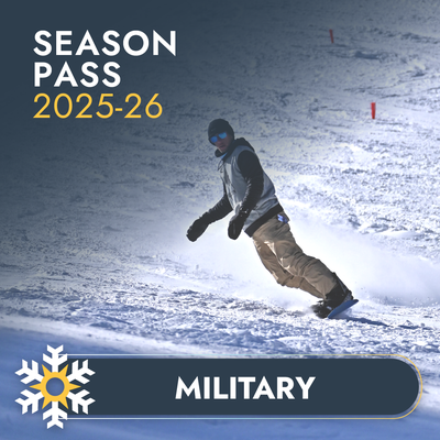 Ski Season Pass - Military