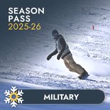 Ski Season Pass - Military
